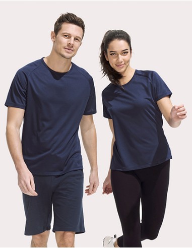 S-11939--Mens Raglan Sleeves T Sporty